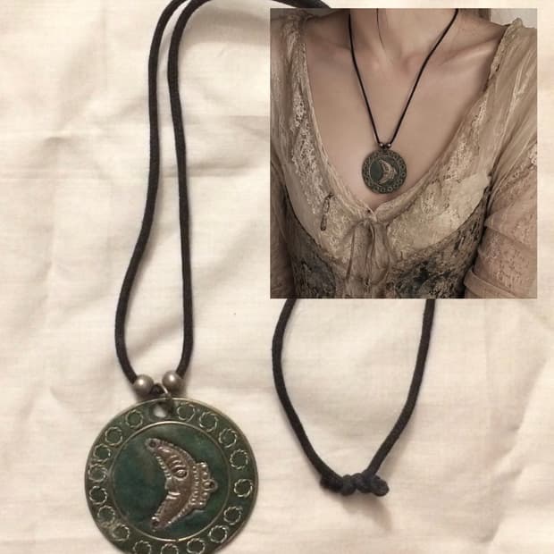 ꧁Oriental Moon Necklace꧂ 오리엔탈 빈티지 목걸이