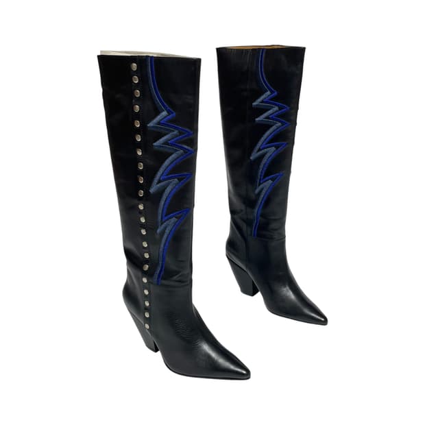 토가 풀라 스터드 웨스턴 롱부츠 2019AW