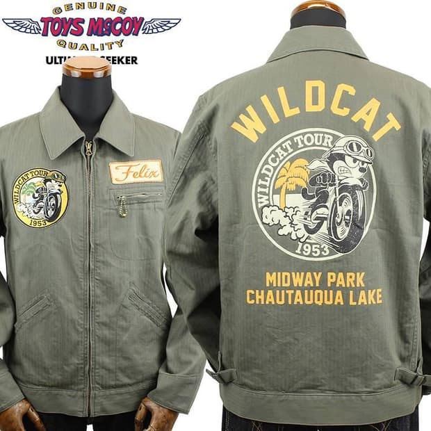 토이즈맥코이 유틸리티자켓  필릭스 와일드캣 투어 TMJ2307 XXL44