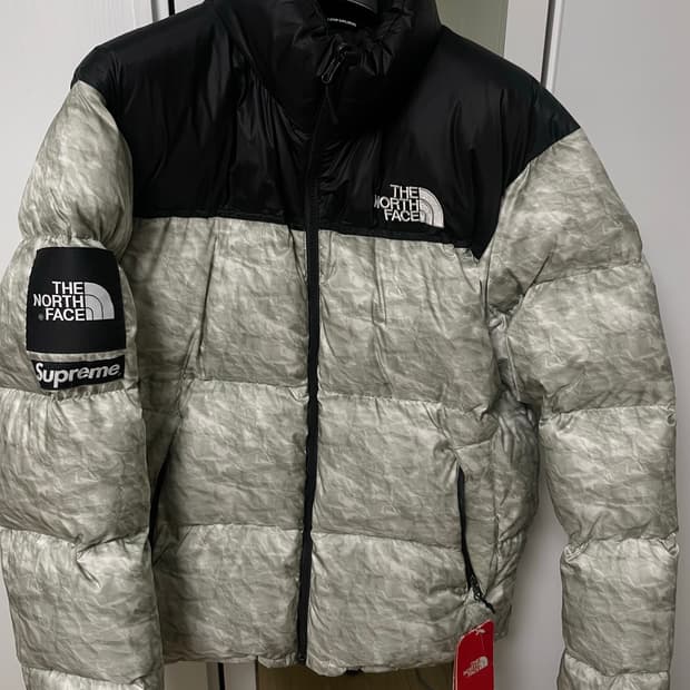 슈프림 노스페이스 페이퍼눕시 L