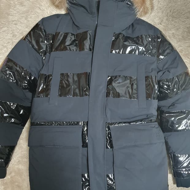 코오롱 구스다운 패딩  상태 굿 사이즈  100