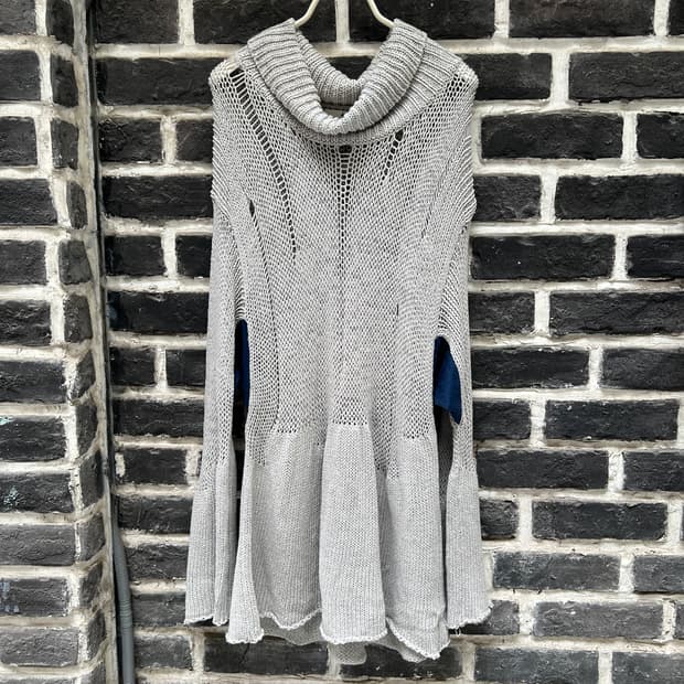 비비안웨스트우드 앵글로매니아 그런지 니트 원피스