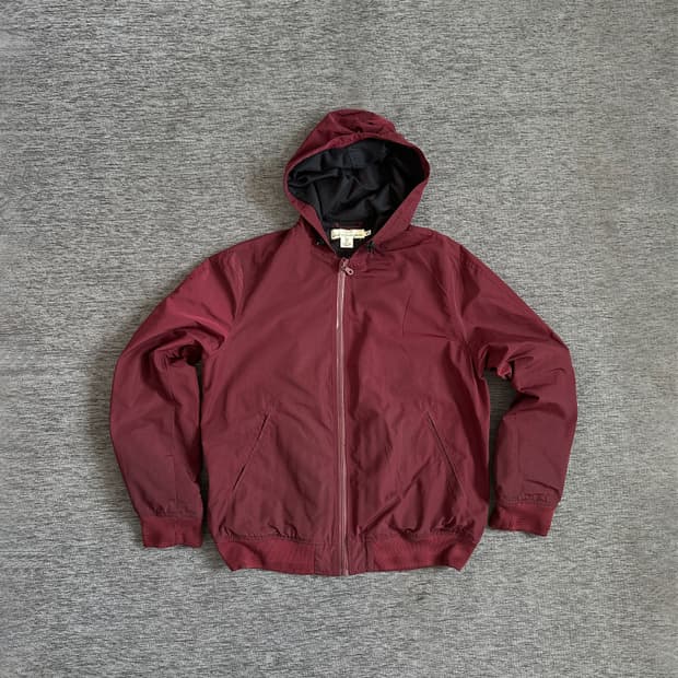 L.O.G.G. 버건디 윈드브레이커