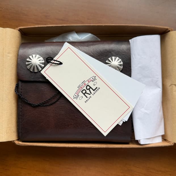 RRL 더블알엘 콘초체인지갑