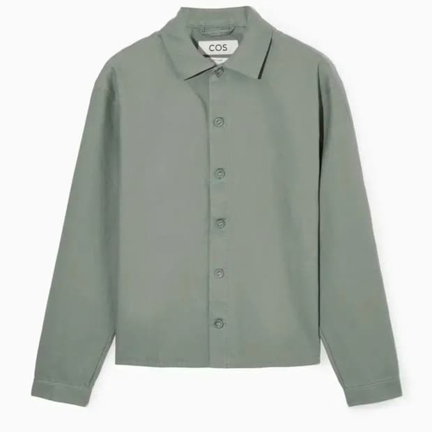 [XL]COS 라이트웨이트 오버셔츠 그레이