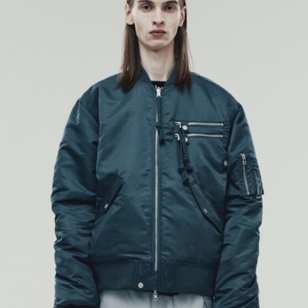 더바이닐하우스 리버시블 마원 블루 M