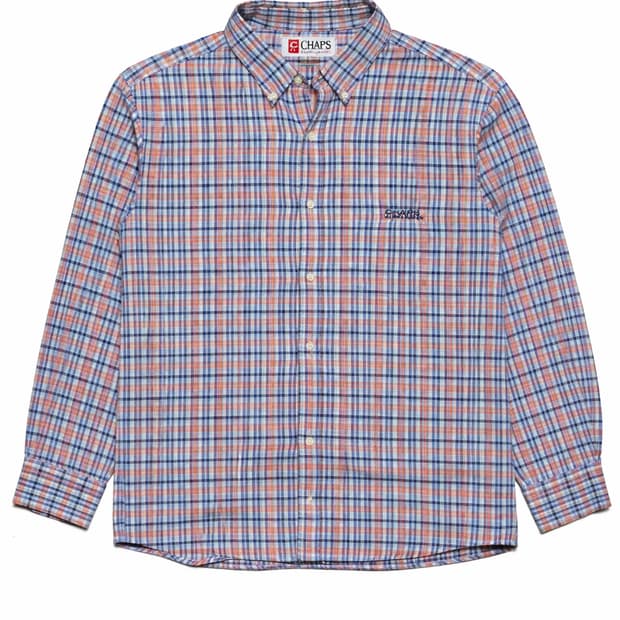 JPN 90s 일본 빈티지 클래식 챕스 랄프로렌 오버핏 체크 셔츠 L