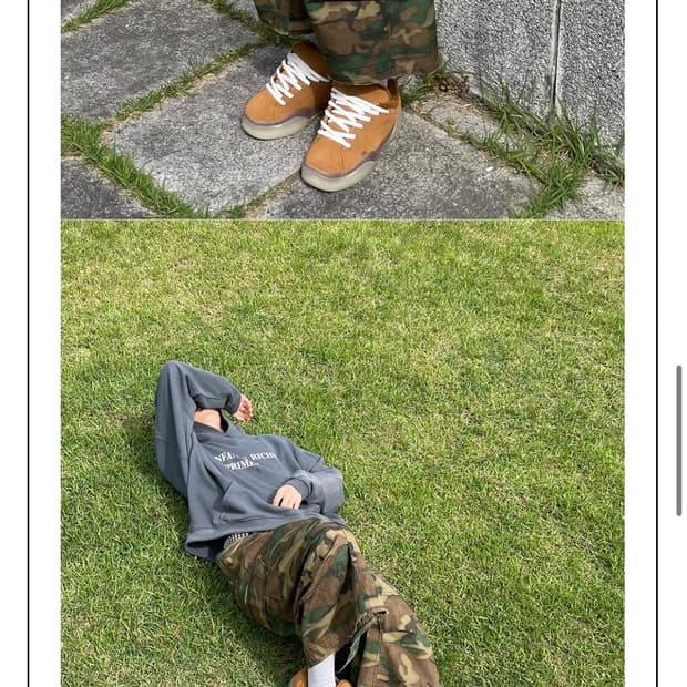 side.service 우드랜드 카모 버뮤다 팝니다🤙