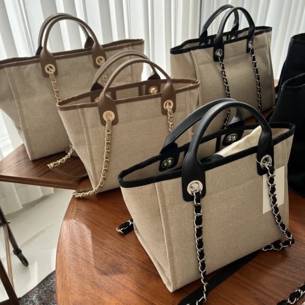 시에 캔버스 체인 전투백 미듐