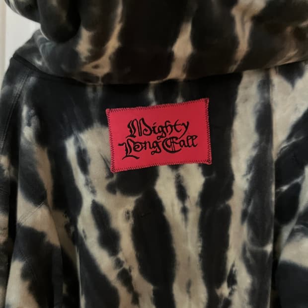 ONE OK ROCK Mighty Long Fall 타이다이 후드집업 L