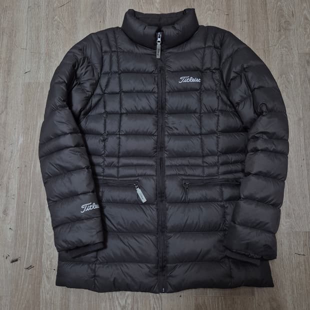 타이틀리스트 여성 골프웨어 위리스트 로고 골프 패딩 M(95)