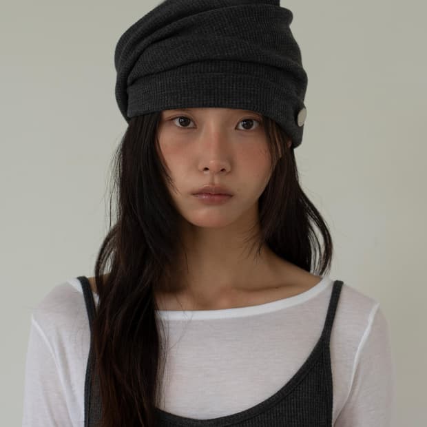 온스카 WHIPPING HAIR BAND & BEANIE