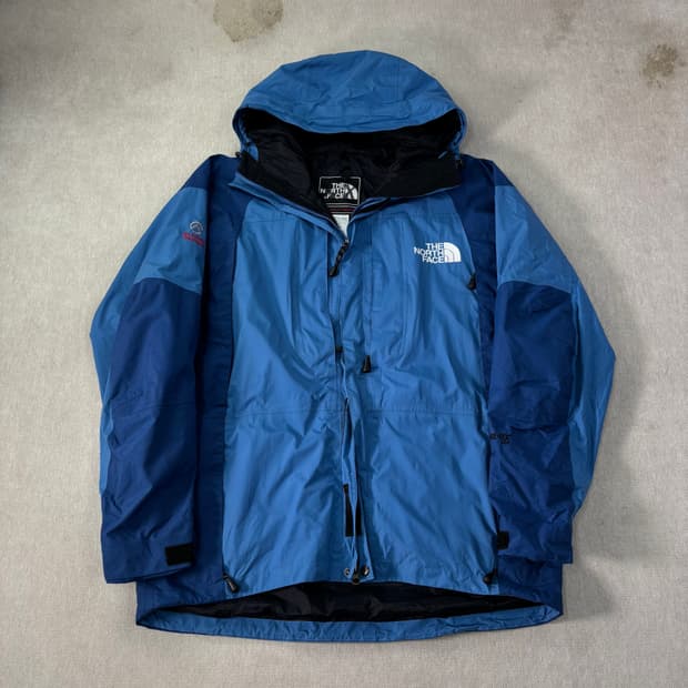 105 노스페이스 미국판 스카이블루 고어텍스 자켓