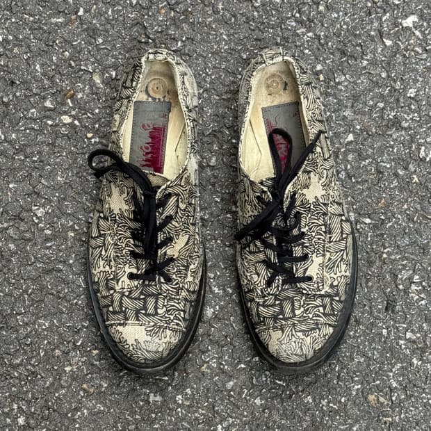 Christopher Nemeth Rope Printing Shoes