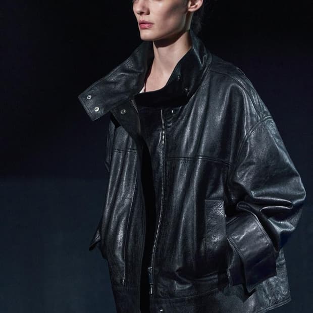 자라 레더 컬렉션 가죽 자켓 여성