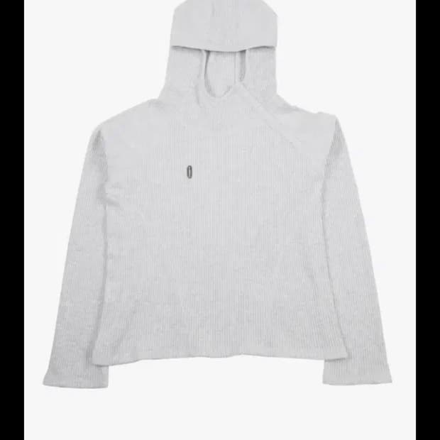 25 리뉴얼 할로미늄 슬림 와플 후드 니트