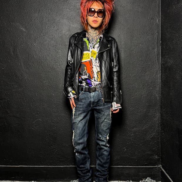 Stud Distressed Slim Denim