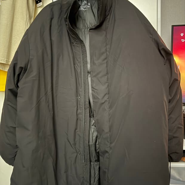 무인양품 남성 다운 코트 L