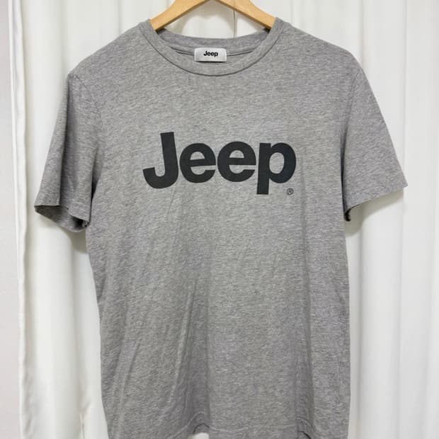 Jeep 지프 반팔티셔츠 그레이 L