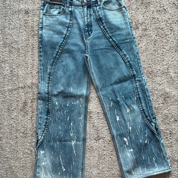 Andersson bell mattew curved jeans