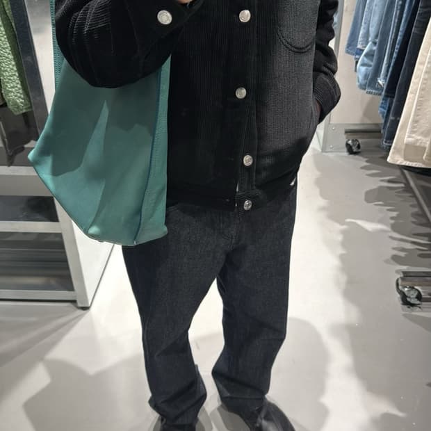 리얼 레더 토트백
