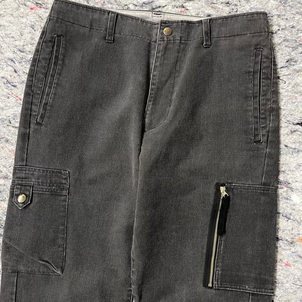 COMME CA ISM 빈티지 코튼 시가렛 포켓 팬츠