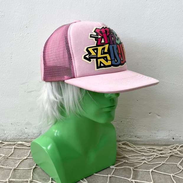 Street Graffiti Pink Cap
