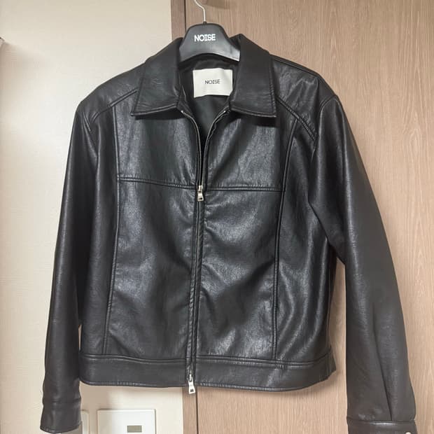 Noise 신세틱 레더 자켓