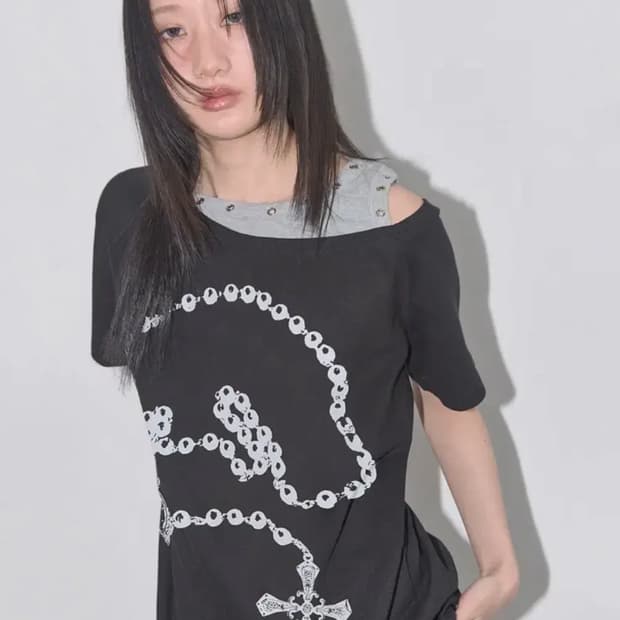 팬시클럽 로저리 노이어 티 