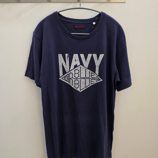 블루 블루 재팬 NAVY 티셔츠