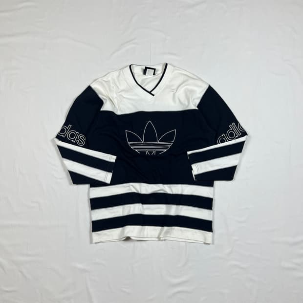 90‘s 아디다스 adidas 빅로고 롱슬리브 긴팔티