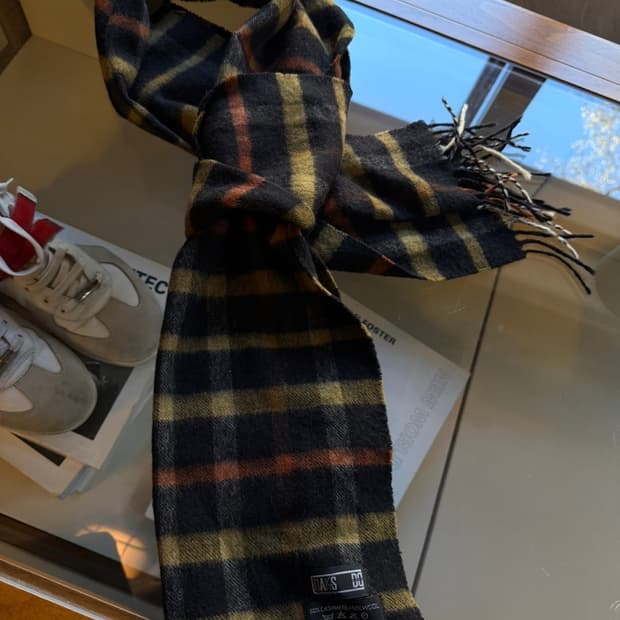 닥스 스코티쉬 메리노울 머플러