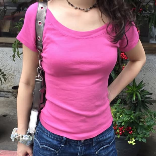 브랜디멜빌 핑크 탑