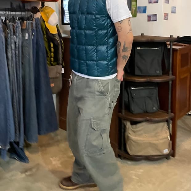 몽벨 재팬 구스다운 경량패딩조끼 L