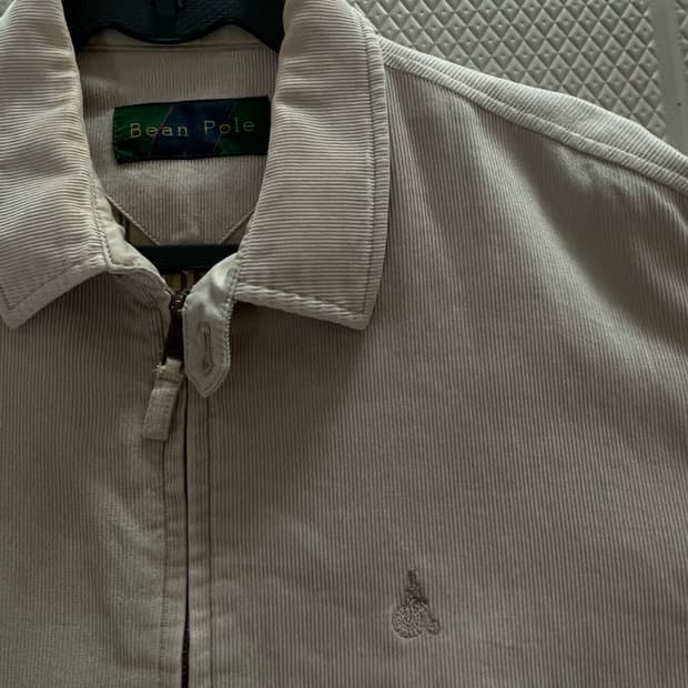 빈폴 빈티지 블루종 자켓