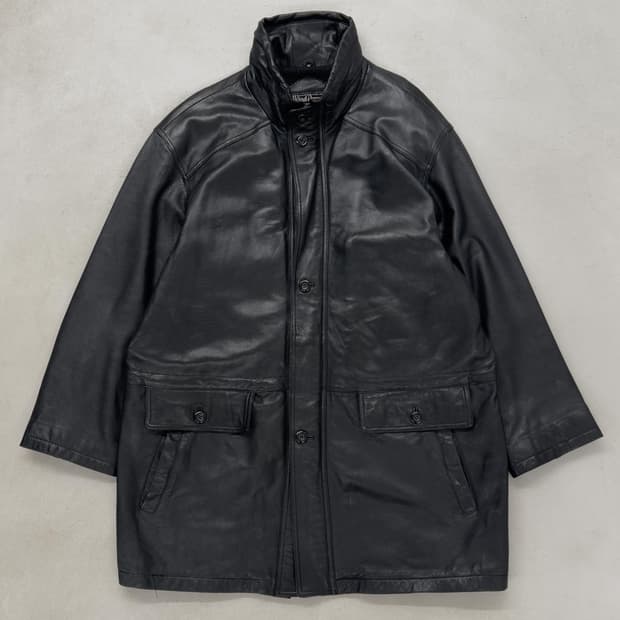 윈드아머 레더 코트