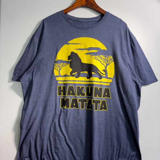 만원샵) Lion King 라이온킹 반팔티 XL C302