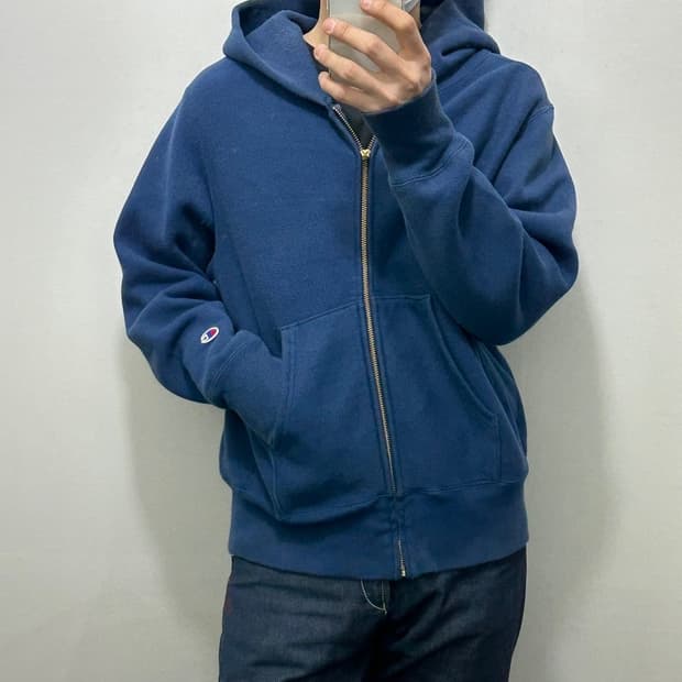 챔피온 리버스위브 후드집업