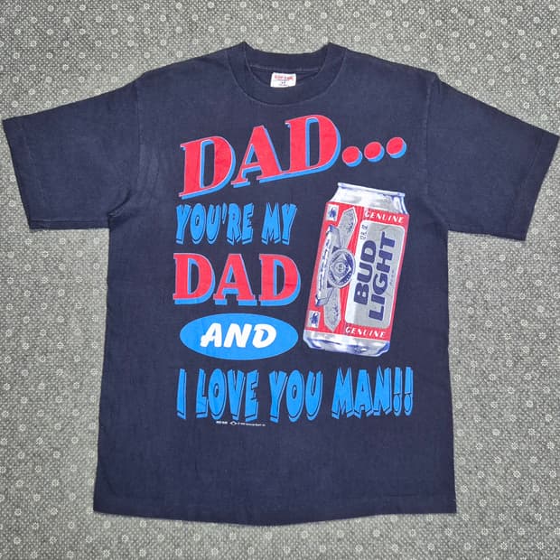 [L]90s US Made BUD LIGHT -786