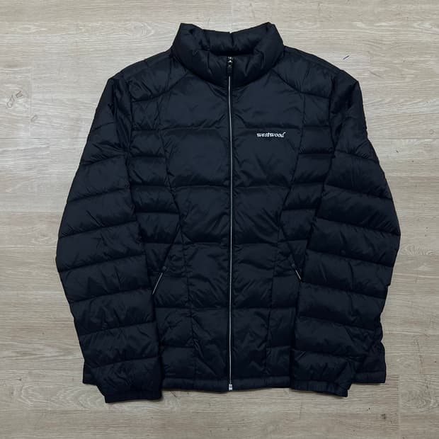 웨스트우드 덕다운 로고 경량패딩 점퍼 [블랙] 2XL/110