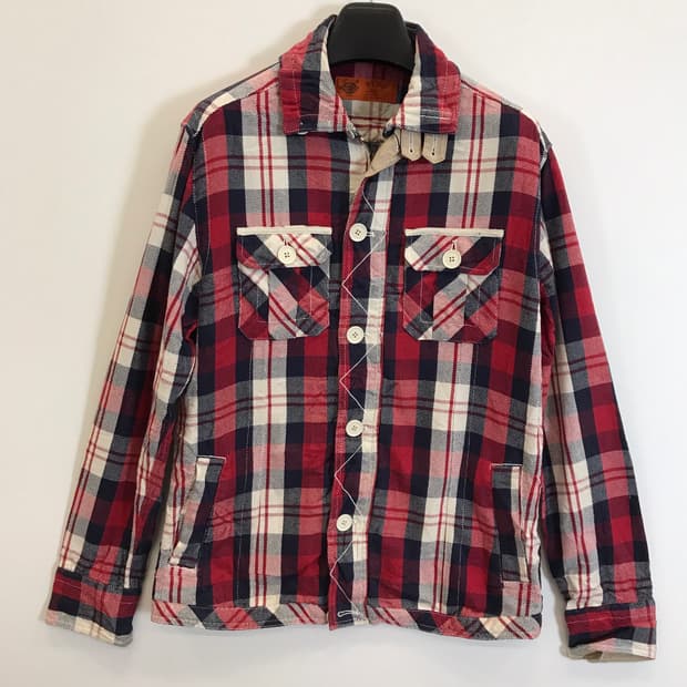 디키즈 JPN 헤비플란넬 워크셔츠자켓 [XL]