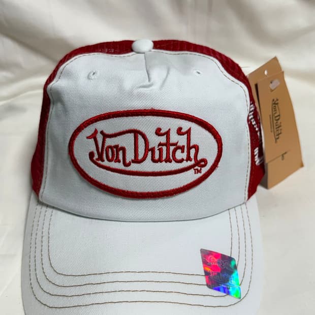 본더치(Von Dutch) 빈티지 메쉬 트러커 캡