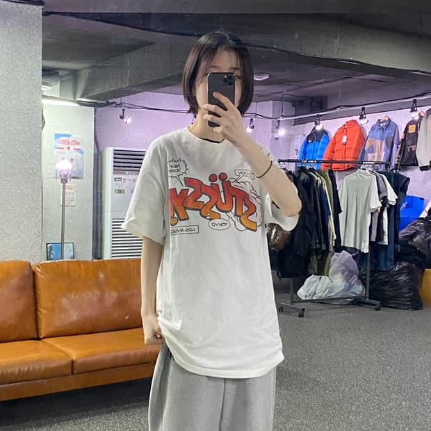 스투시 그래픽 올드스쿨 반팔티 B4261