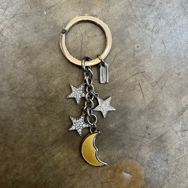 빈티지 코치 키링