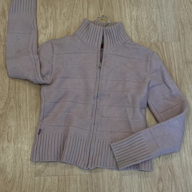 빈티지 Levi's 여성 니트 집업 가디건