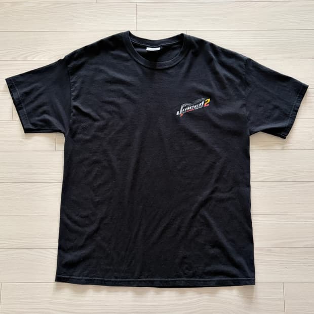 Hanes 헤비웨이트 레이싱 50 50 반팔티 XL (100-105)