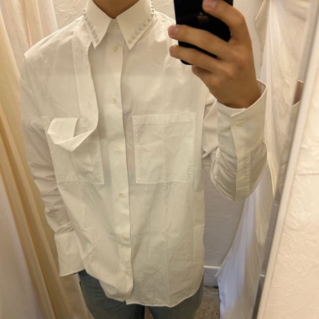 Valentino 스터드 셔츠