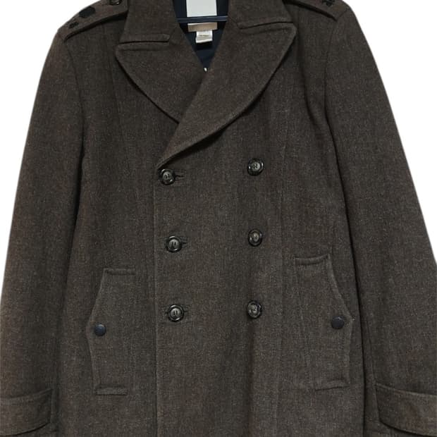 Diesel Double Breasted Peacoat