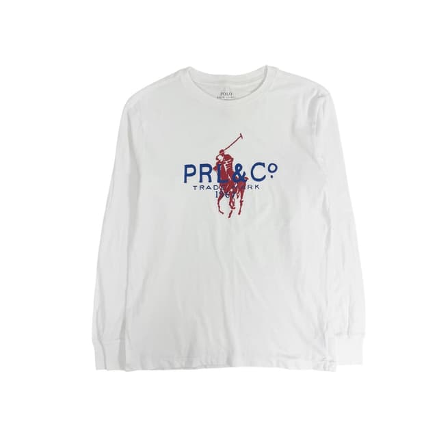 폴로 빅포니 롱 슬리브리스 화이트 (woman m)