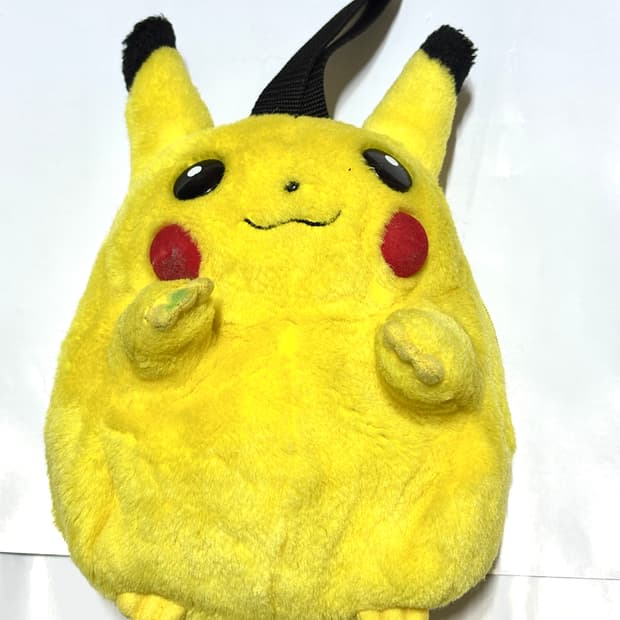 빈티지 피카츄 게임보이 가방 파우치 인형